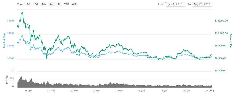 Bitcoin Price History And Guide - 